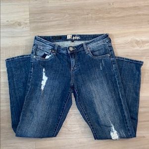 Celine Slouchy Boyfriend; crop jeans